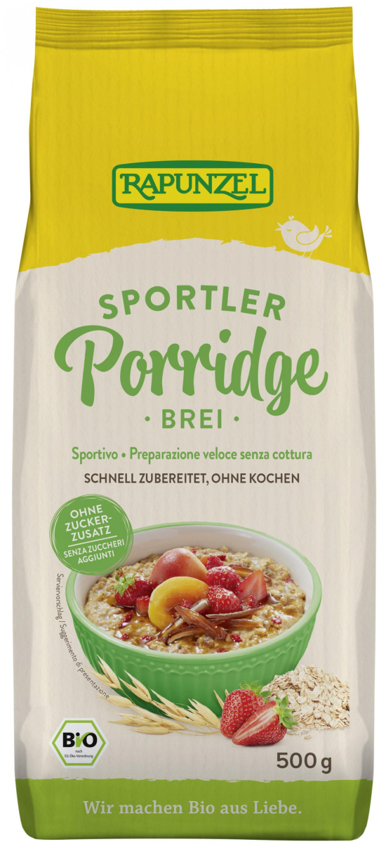 Sportler Porridge Brei