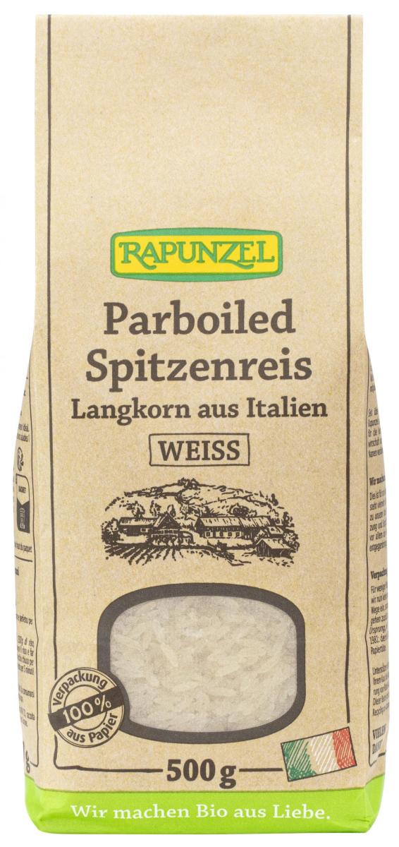 Parboiled Spitzenreis Langkorn, weiß