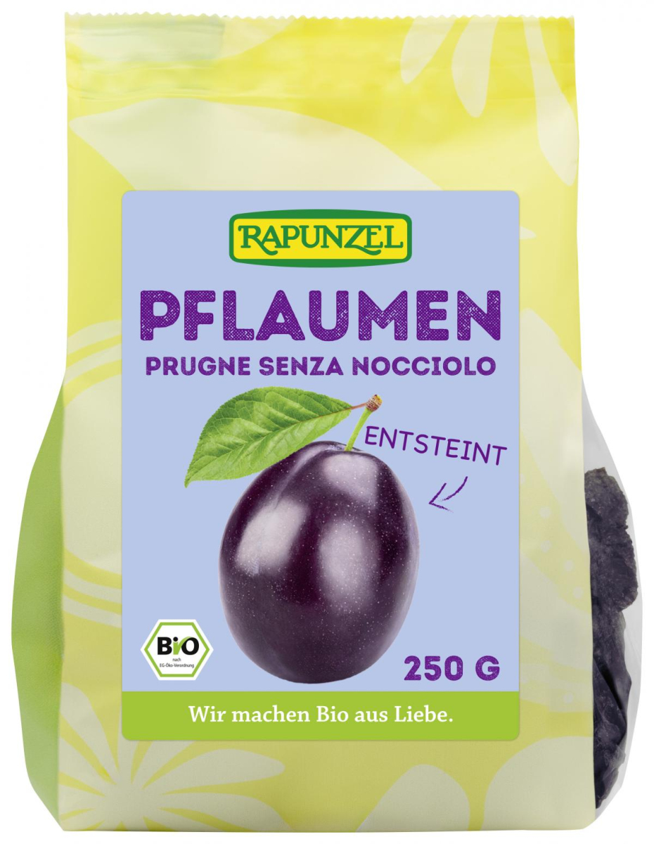 Pflaumen, getrocknet ohne Stein