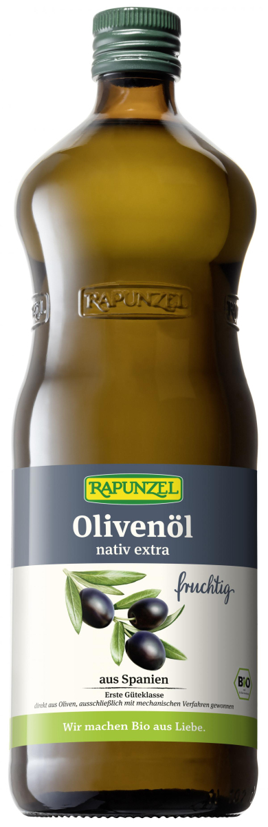 Olivenöl Rapunzel 1Liter, nativ extra