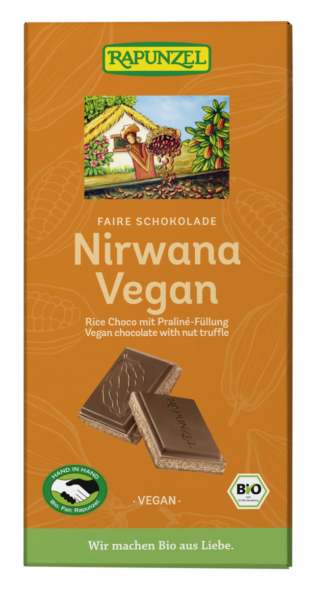 Nirwana VEGANE Schokolade