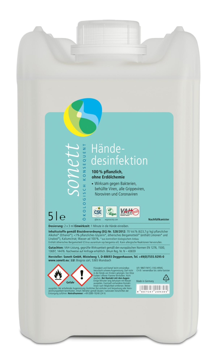 Händedesinfektion (Großgebinde)
