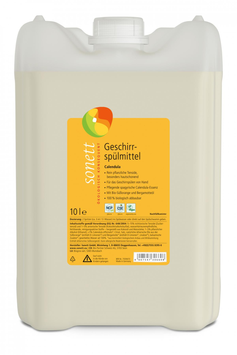 Geschirrspülmittel Calendul (Großgebinde)
