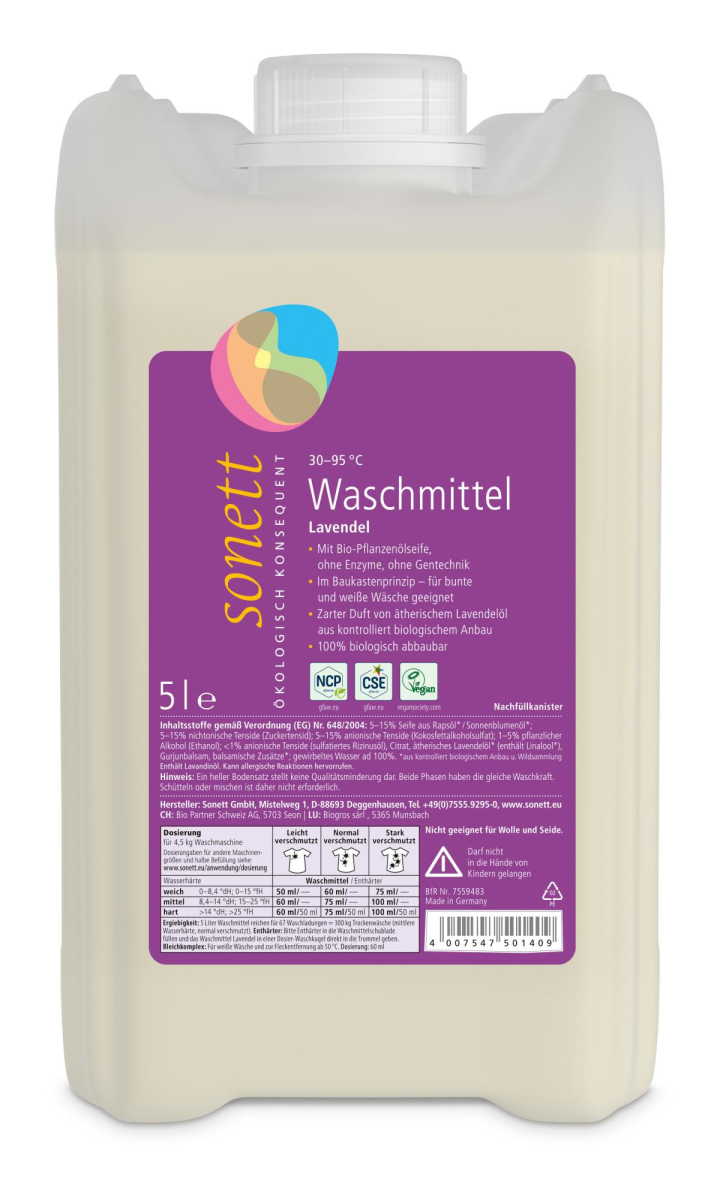Waschmittel Lavendel 5 L