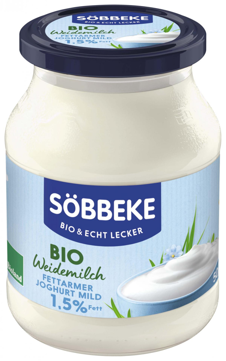 Joghurt Natur fettarm 1,5% Glas