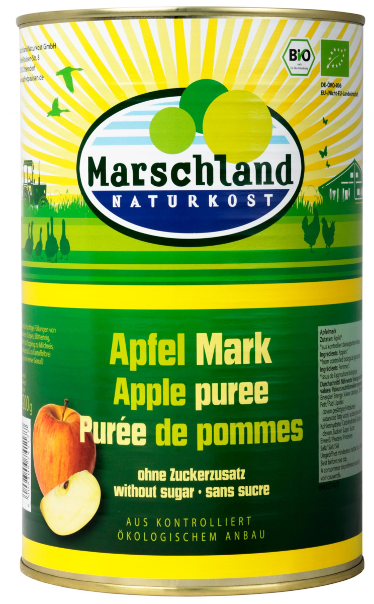 Apfelmark ungesüßt (Großgebinde)