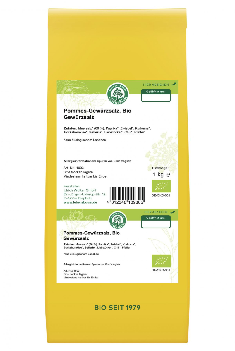 Pommes Gewürzsalz (Großgebinde)