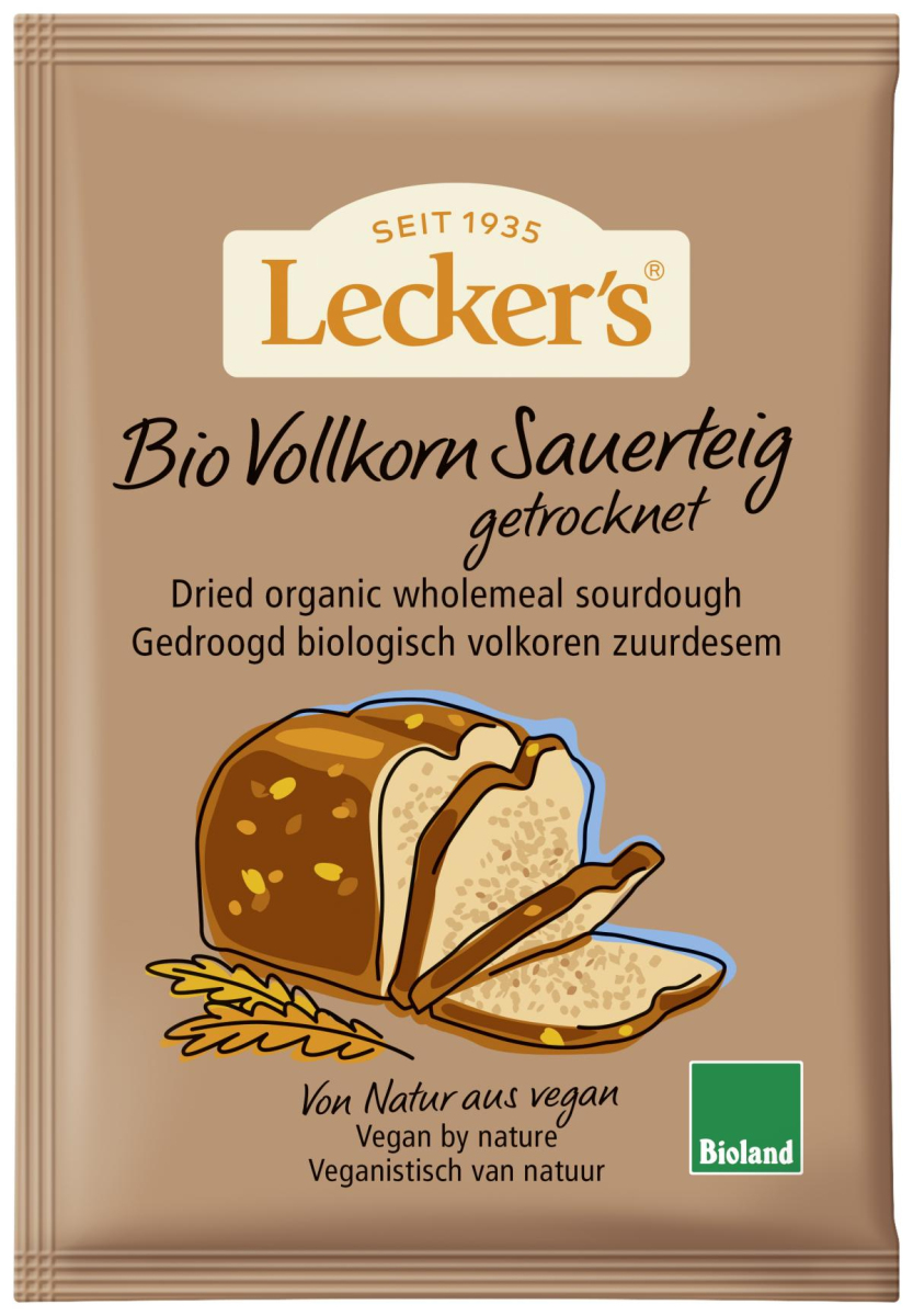 Vollkorn Sauerteig getrocknet