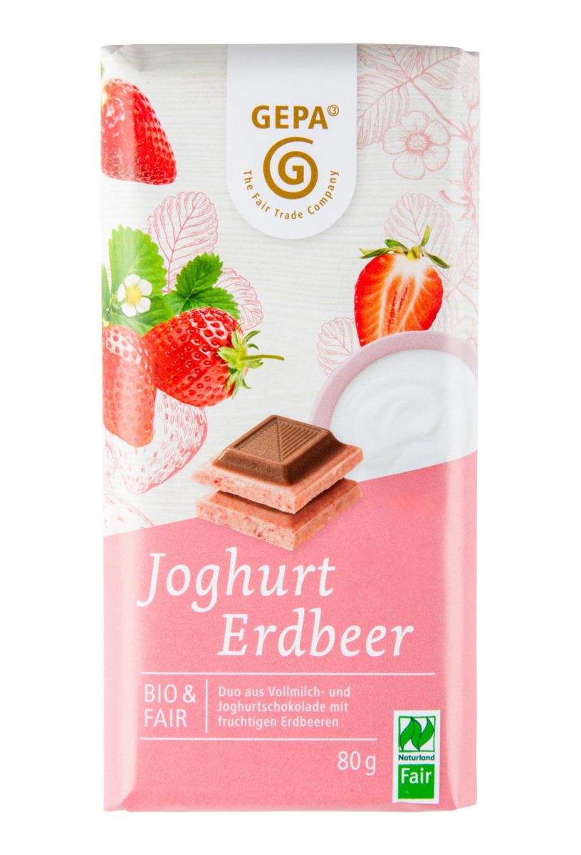 Schokolade Joghurt Erdbeer