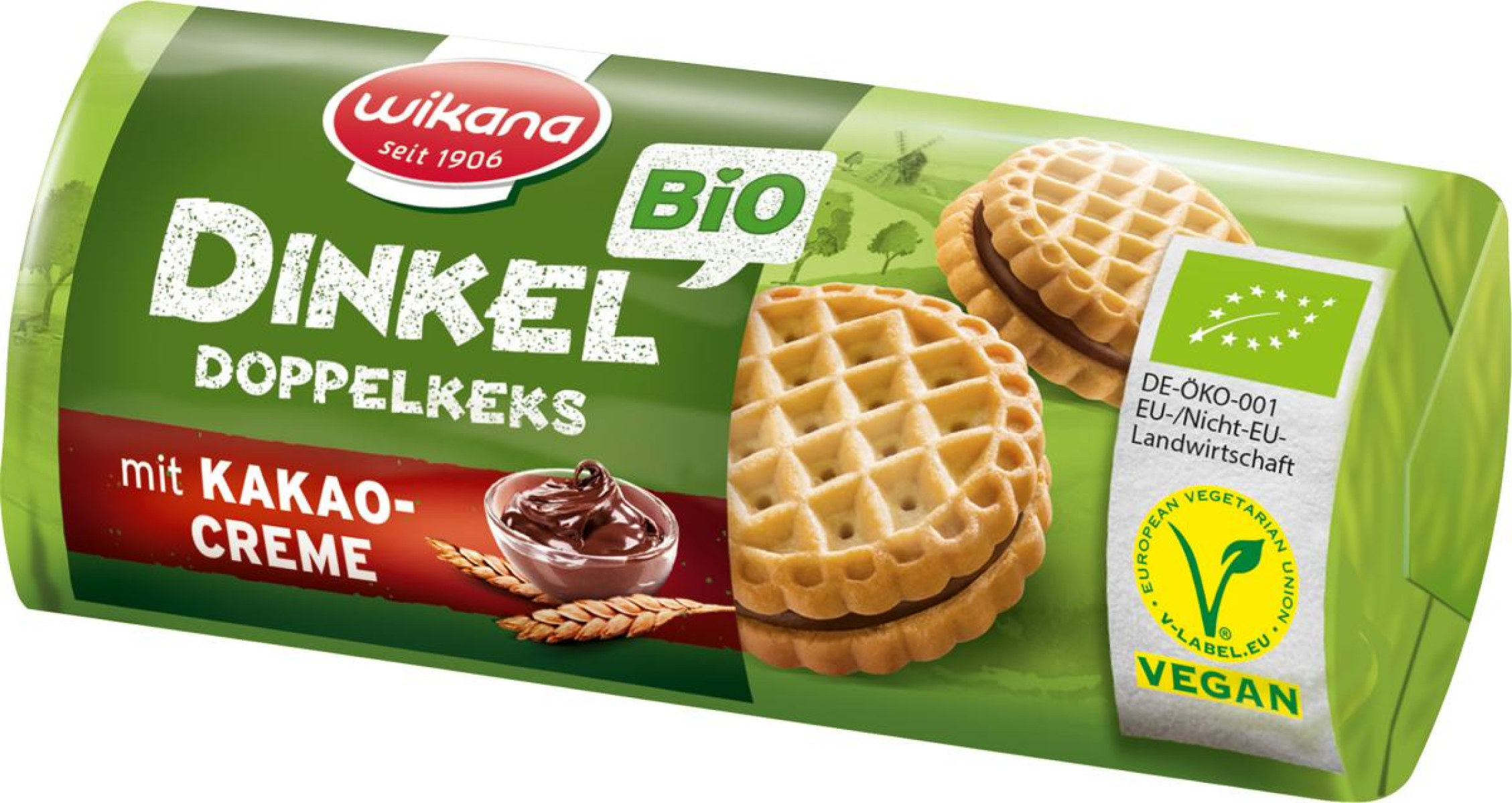Dinkel Doppelkeks Kakao Mini