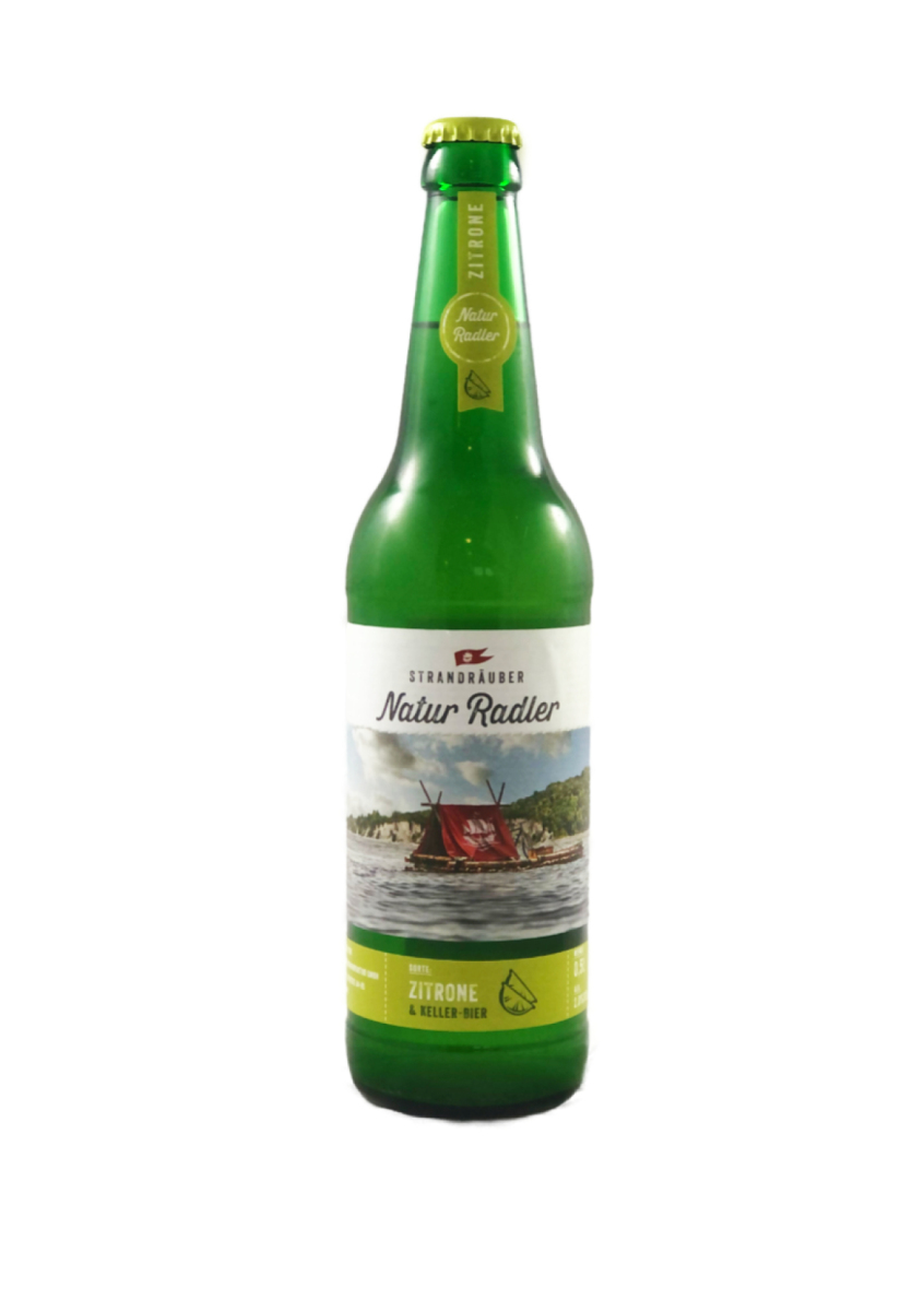 Strandräuber Naturradler Zitrone