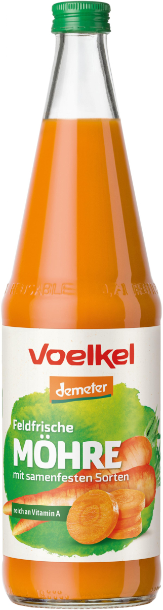 Möhrensaft feldfrisch