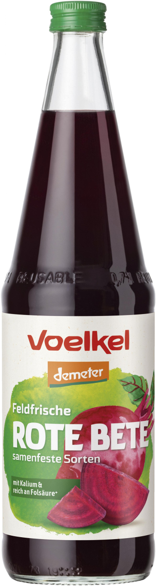 Rote-Bete-Saft feldfrisch