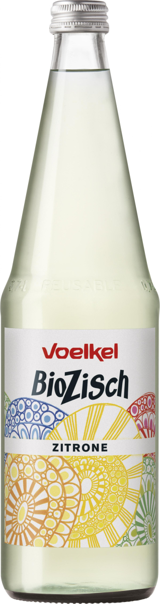 Bio Zisch Zitrone, große Flasche