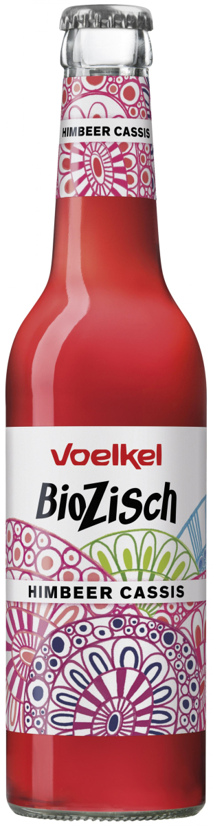 Bio Zisch Himbeer-Cassis, kleine Flasche