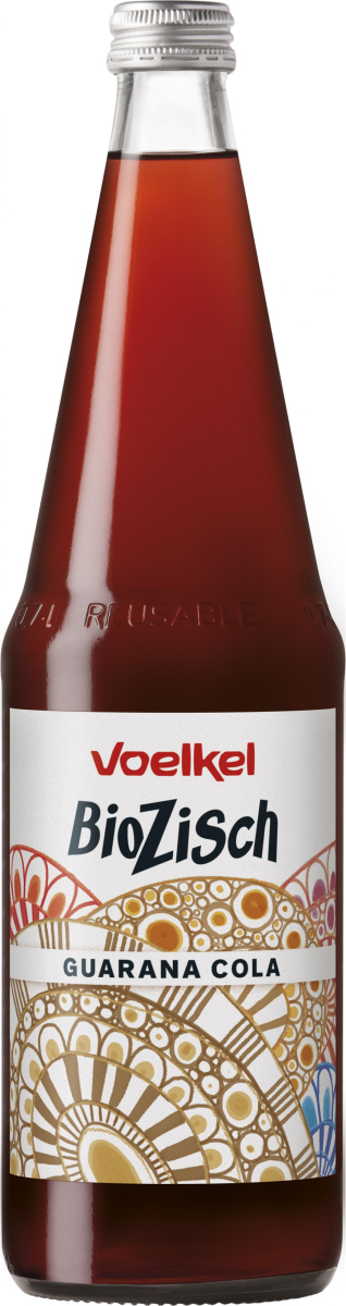 Bio Zisch Guarana Cola, große Flasche