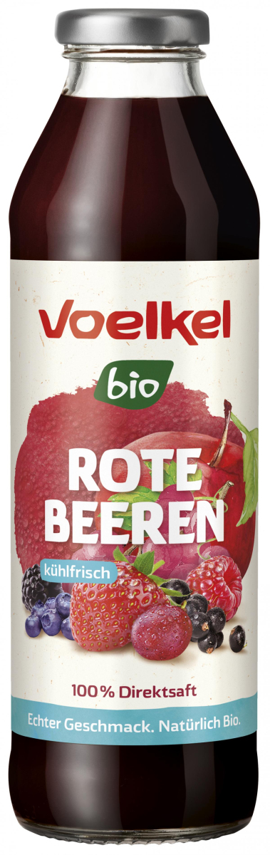 Frischer Rote Beeren Saft