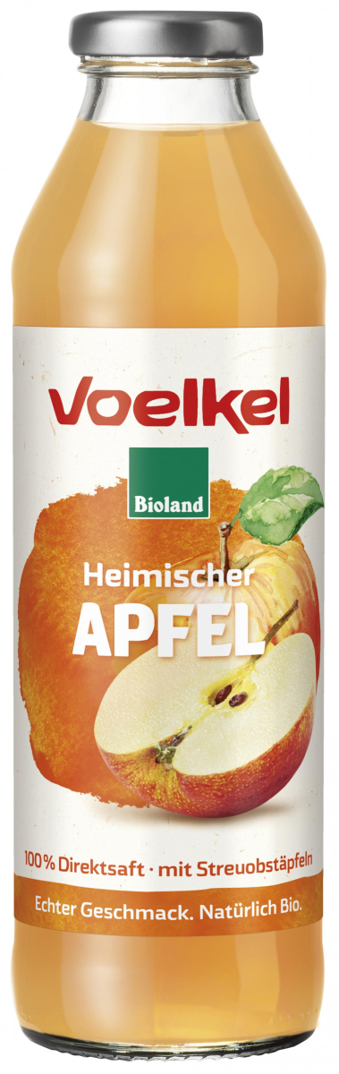 Heimischer Apfelsaft Streuobst