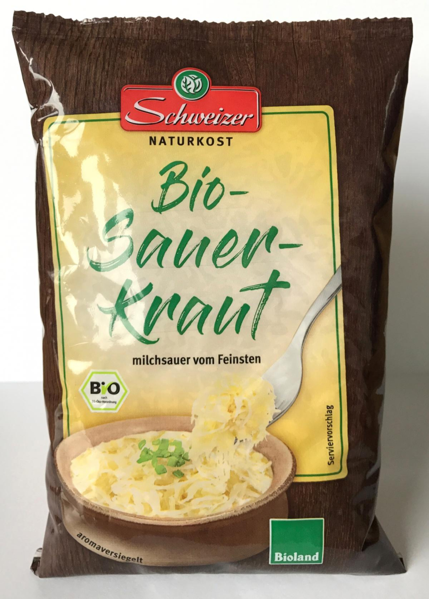 Sauerkraut im Beutel