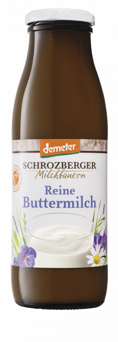 Buttermilch, Glasflasche