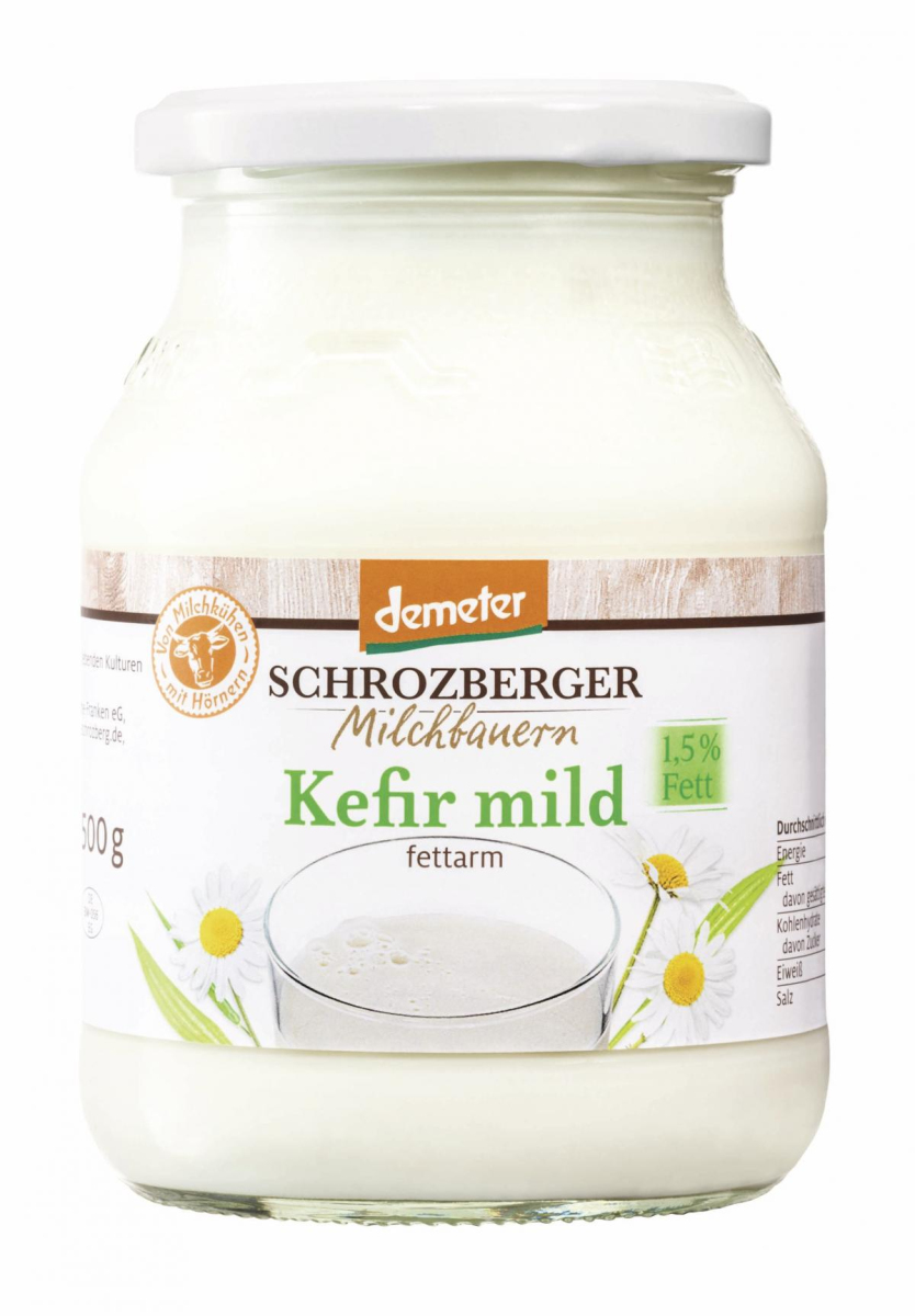 Kefir mild 1,5% Glas