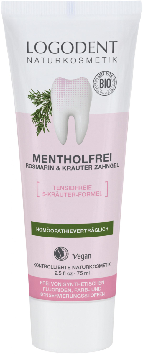 Mentholfrei Rosmarin & Kräuter Zahngel