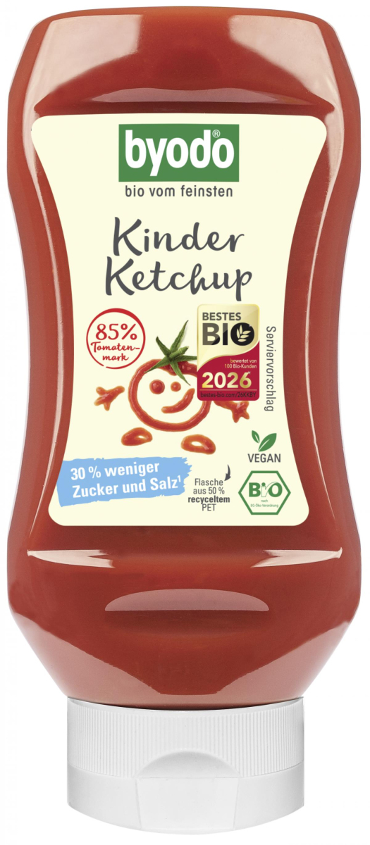 Kinderketchup, Squeeze-Flasche
