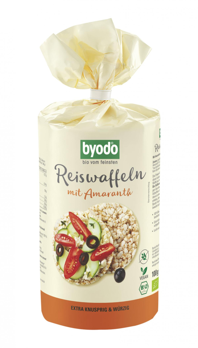 Reiswaffeln mit Amaranth (Gebindeartikel)