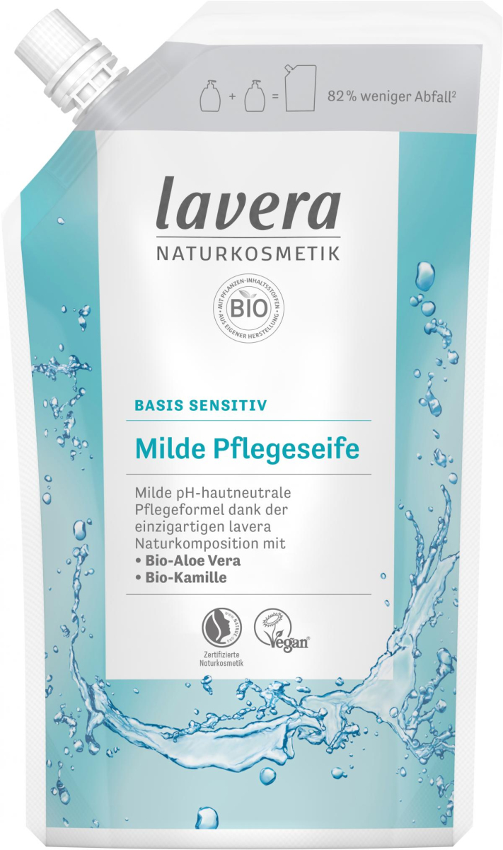 Nachfüllbeutel Basis Sensitiv milde Pflegeseife