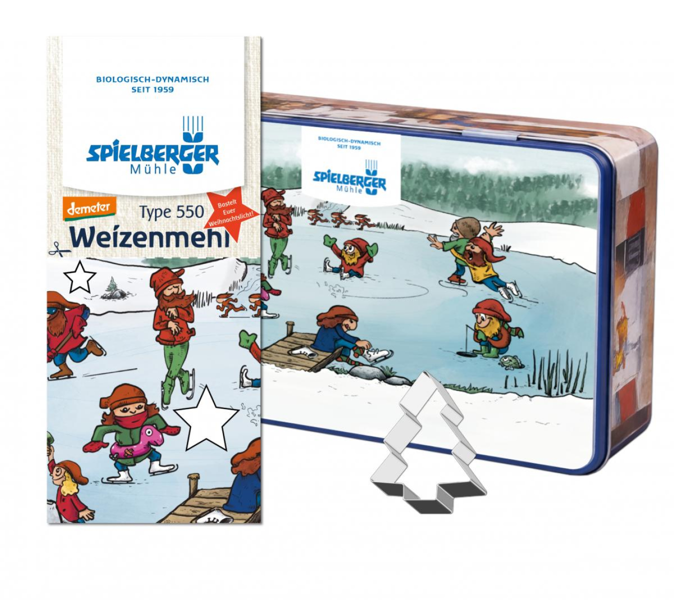 Plätzchen Backset Weizenmehl