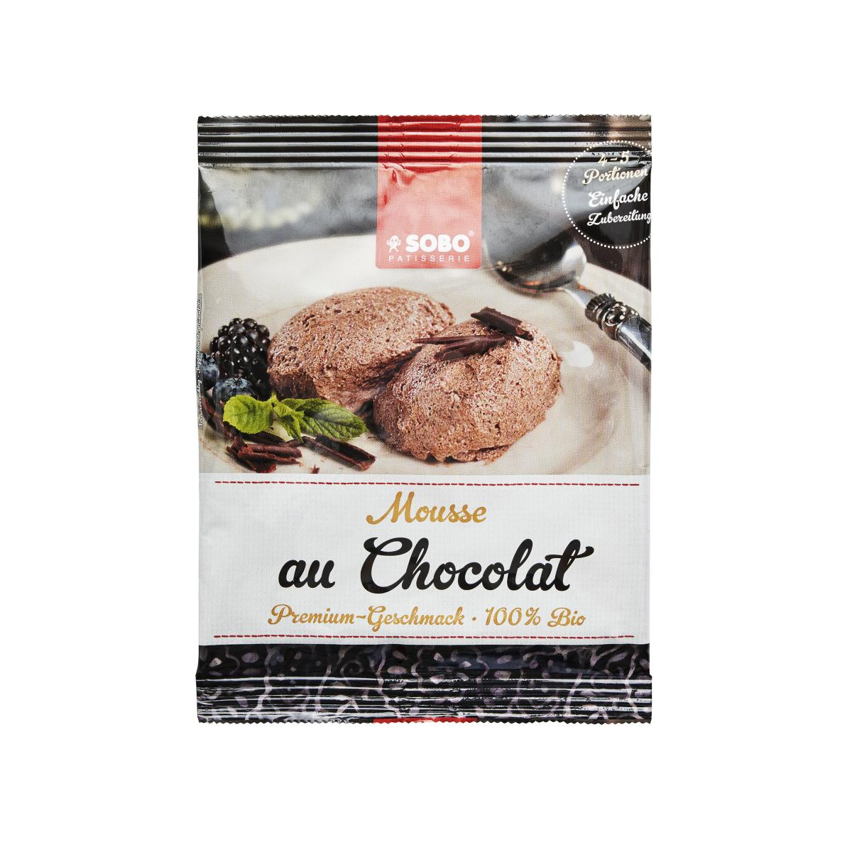Mousse au Chocolat, Pulver