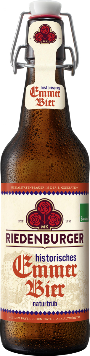 Riedenburger Emmerbier, Bügelflasche