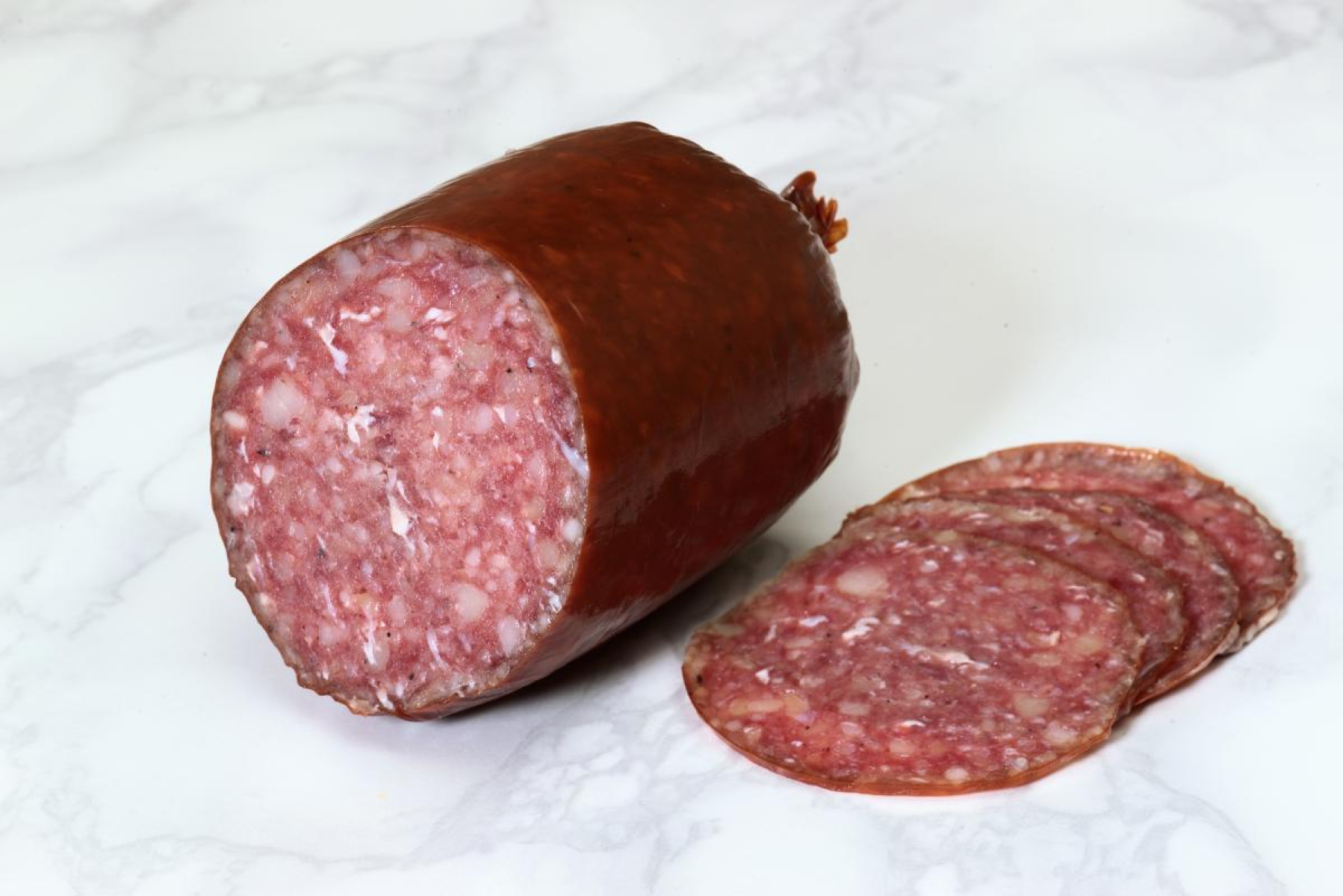 Haus-Salami Rind, am Stück
