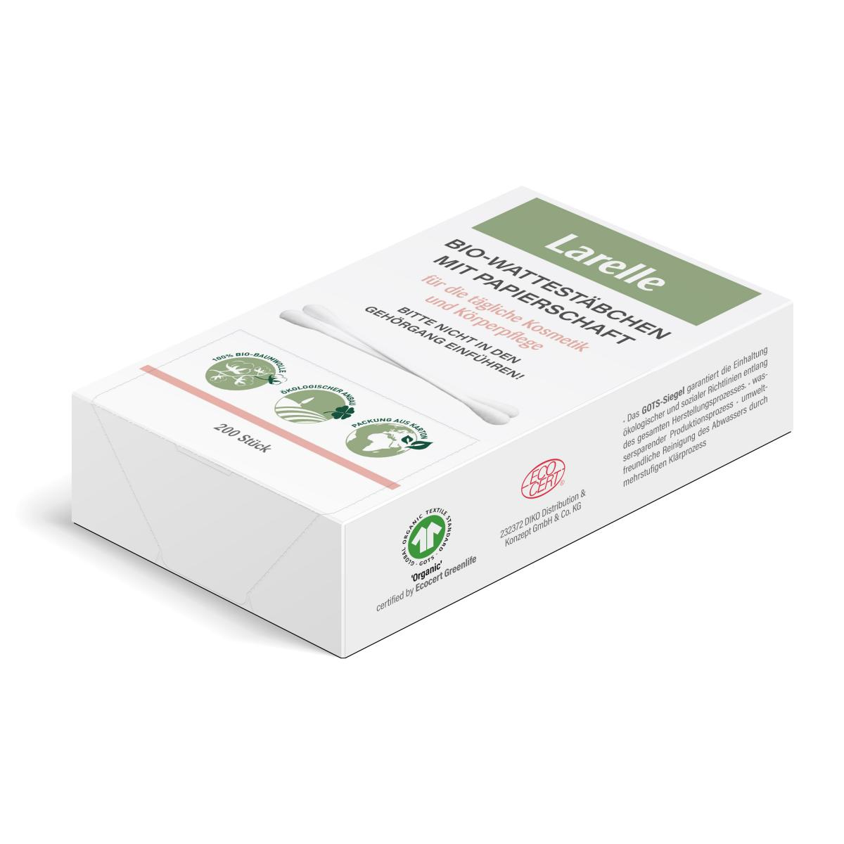 Bio-Wattestäbchen