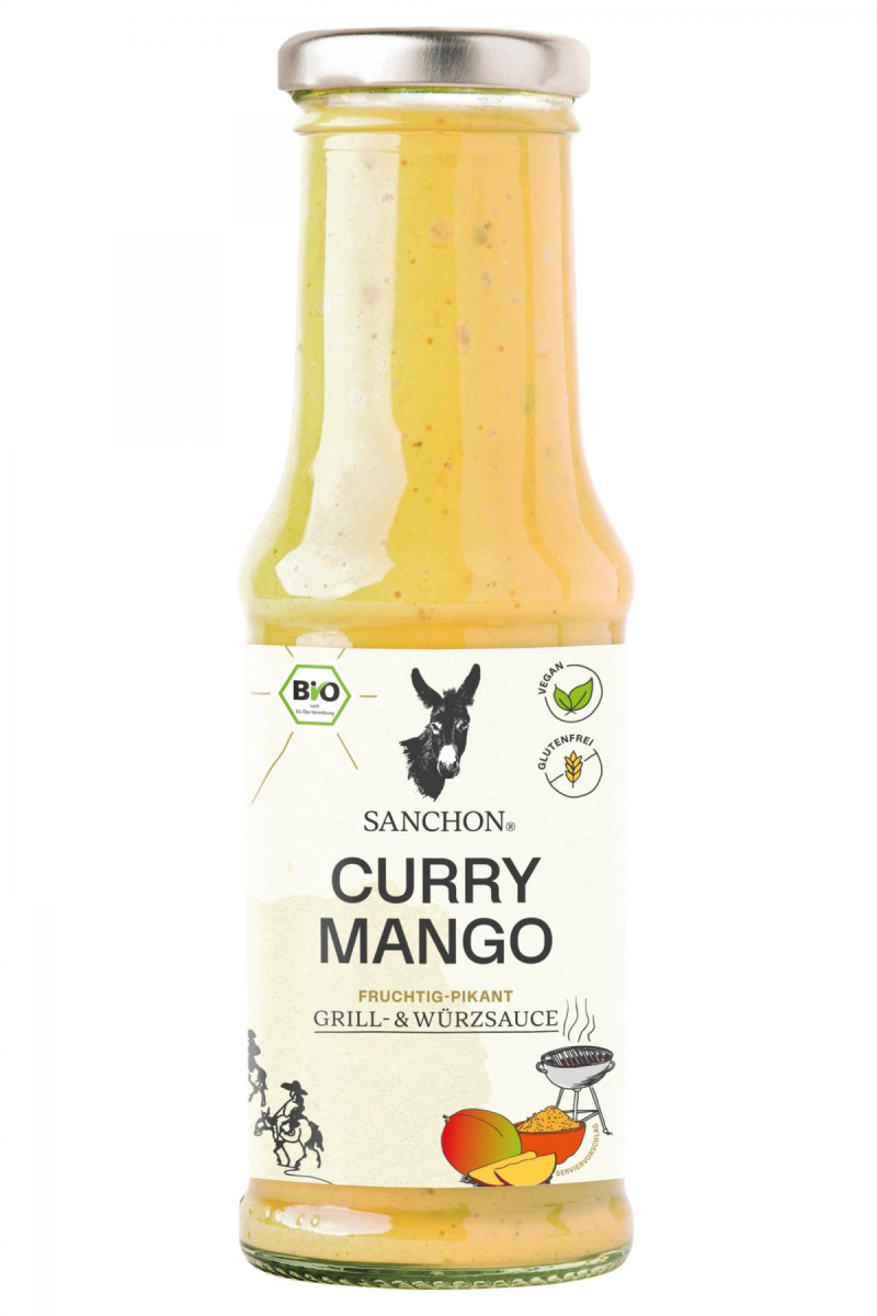 Grillsauce Curry Mango