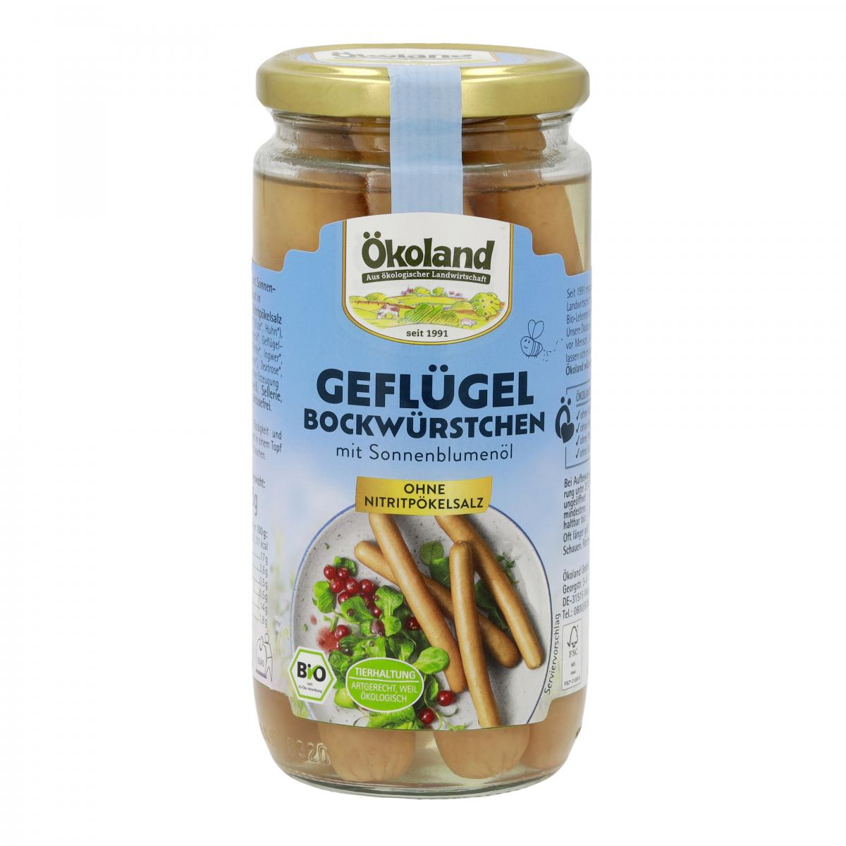 Geflügel-Bockwürstchen