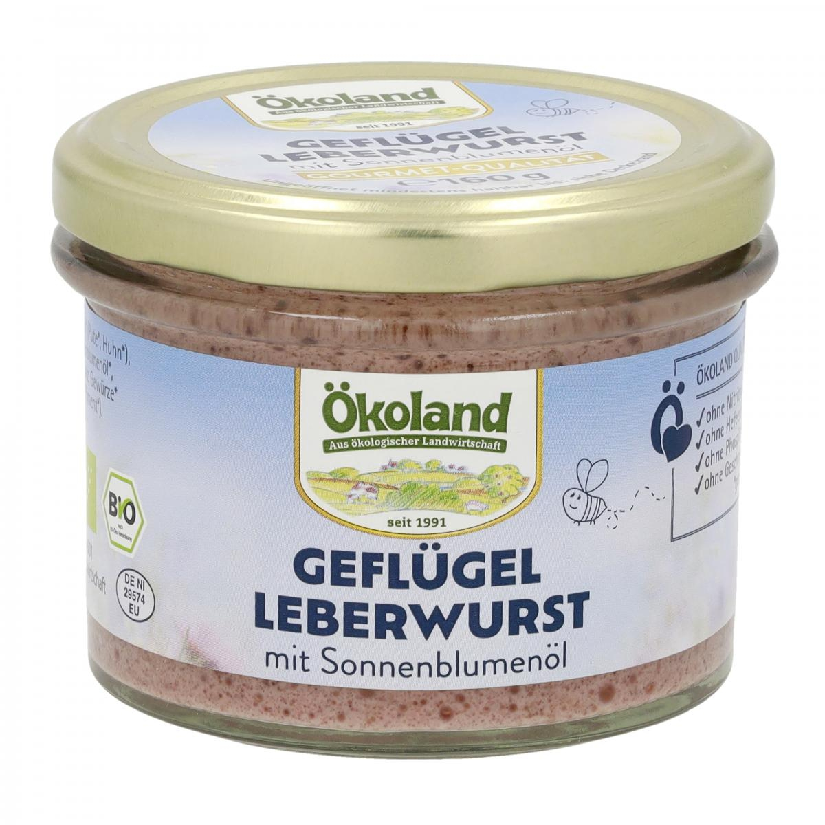 Geflügel Leberwurst (Gebindeartikel)