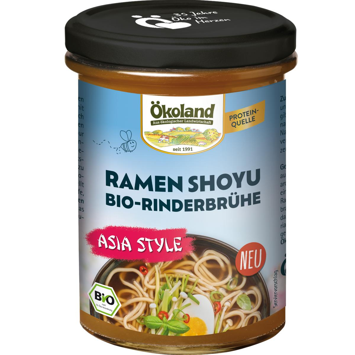 Ramen Shoyu Rinderbrühe