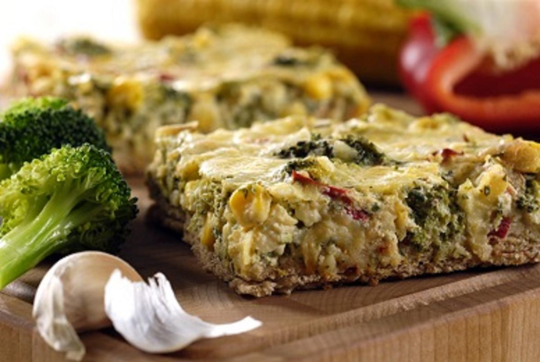 Brokkoli Quiche (4 Stück)