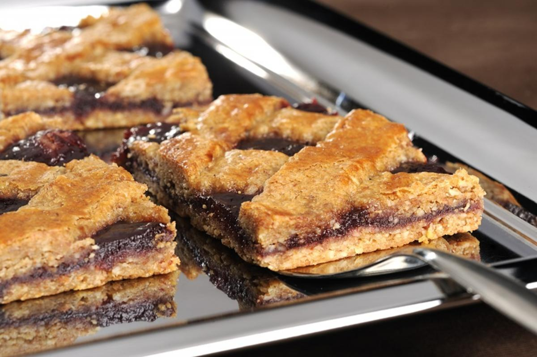 Linzer Mandel Kirsch (4 Stück)