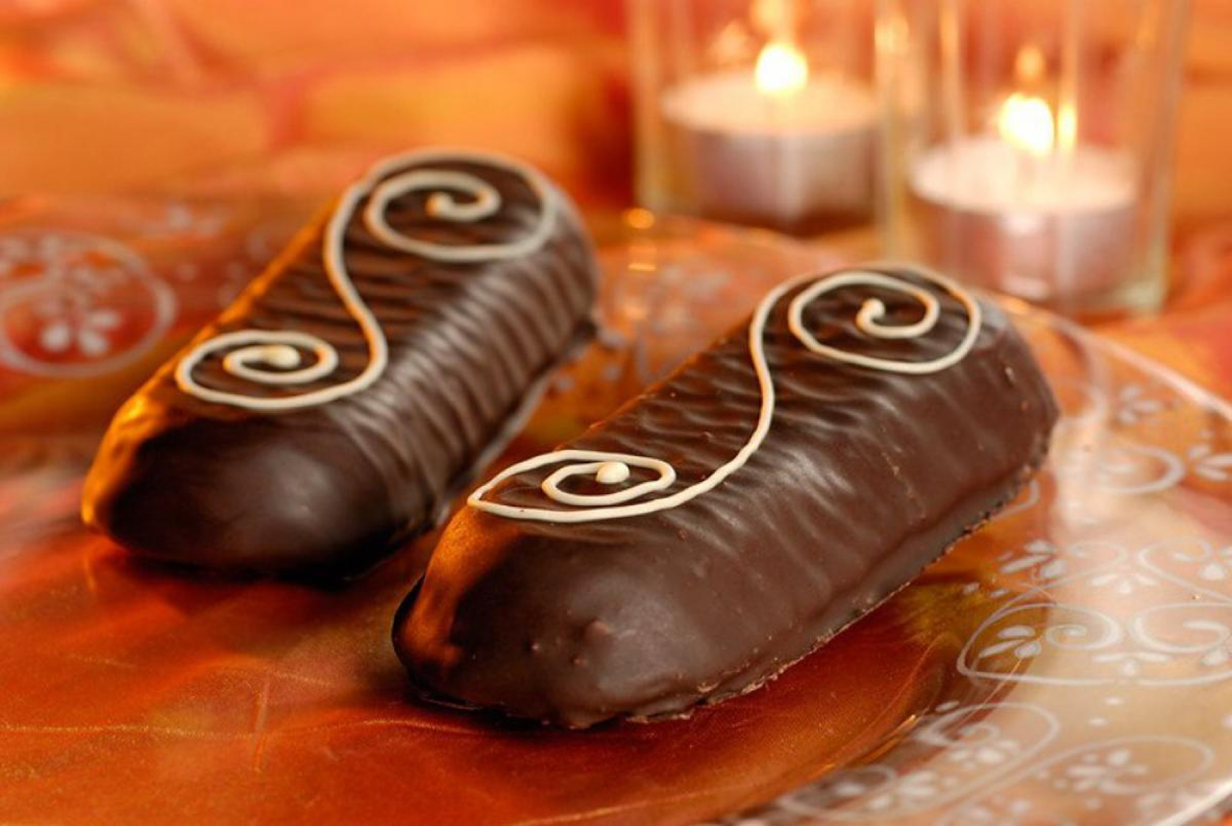 Mandel Kirschlebkuchen (4 Stück)