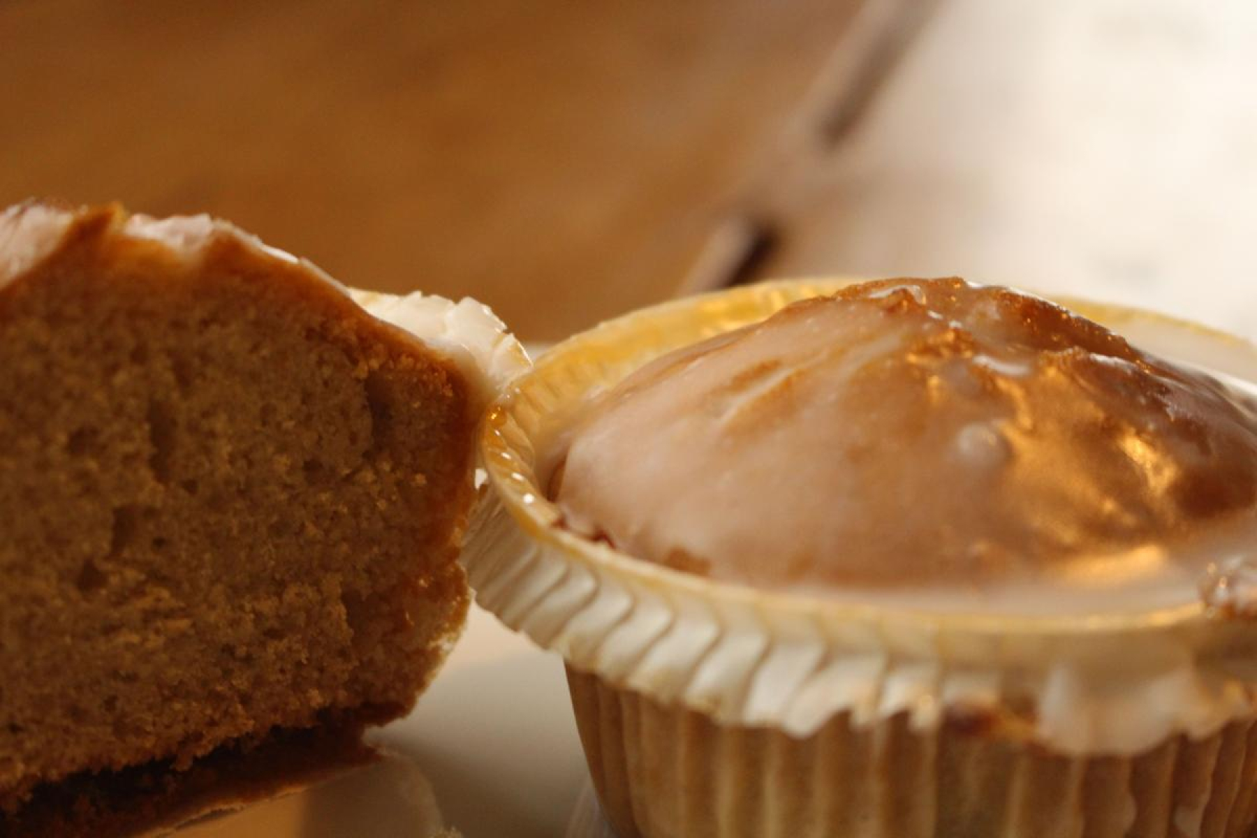 Zitronenmuffin vegan (4 Stück)