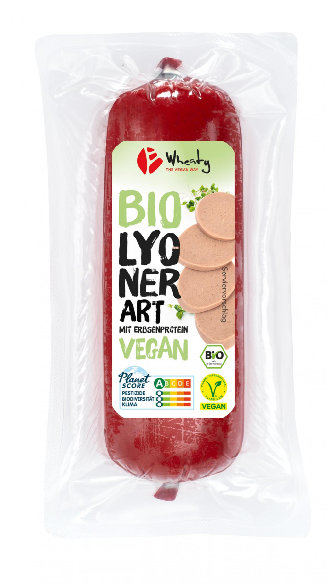 Vegane Rolle Lyoner Art