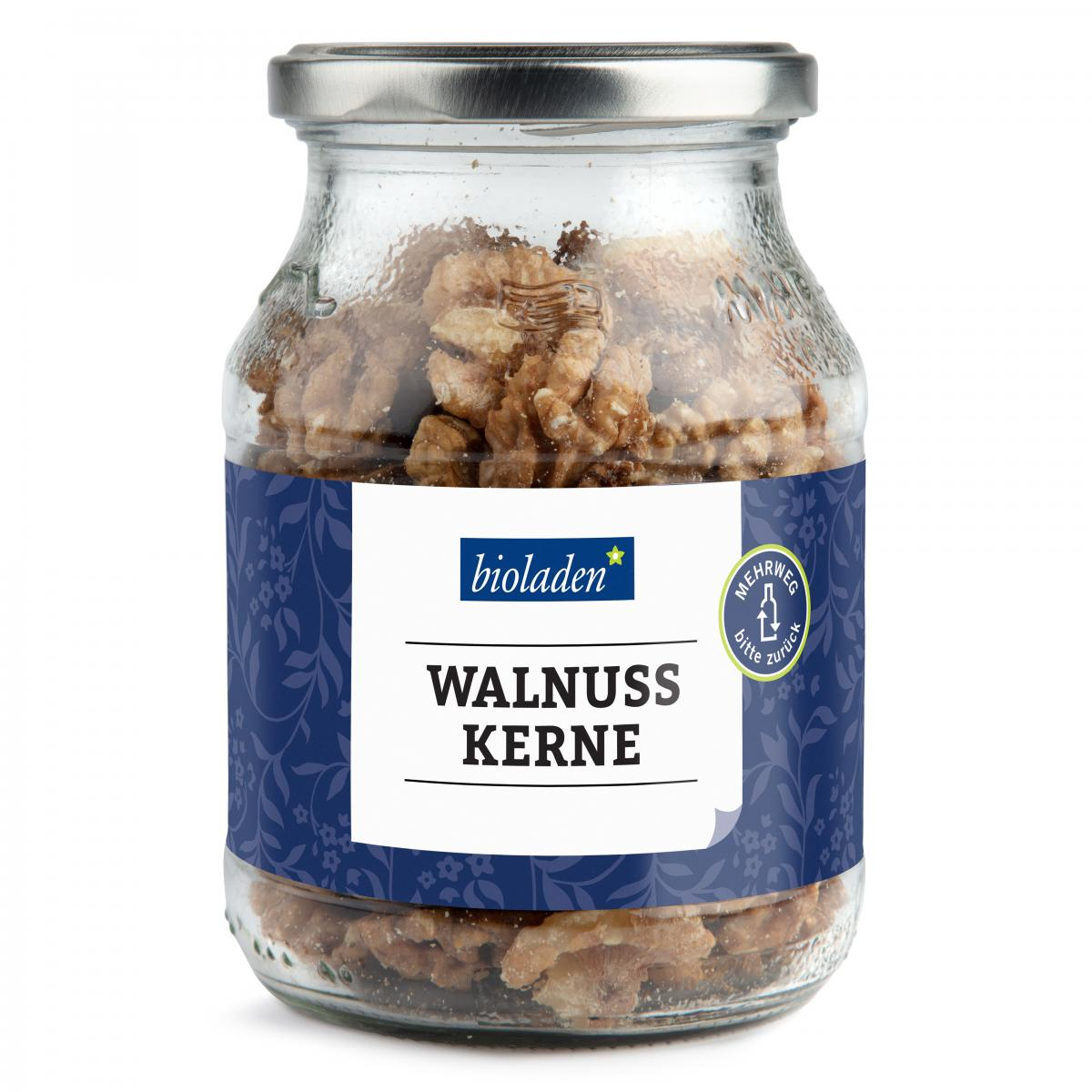 Walnusskerne Hälften im Pfandglas