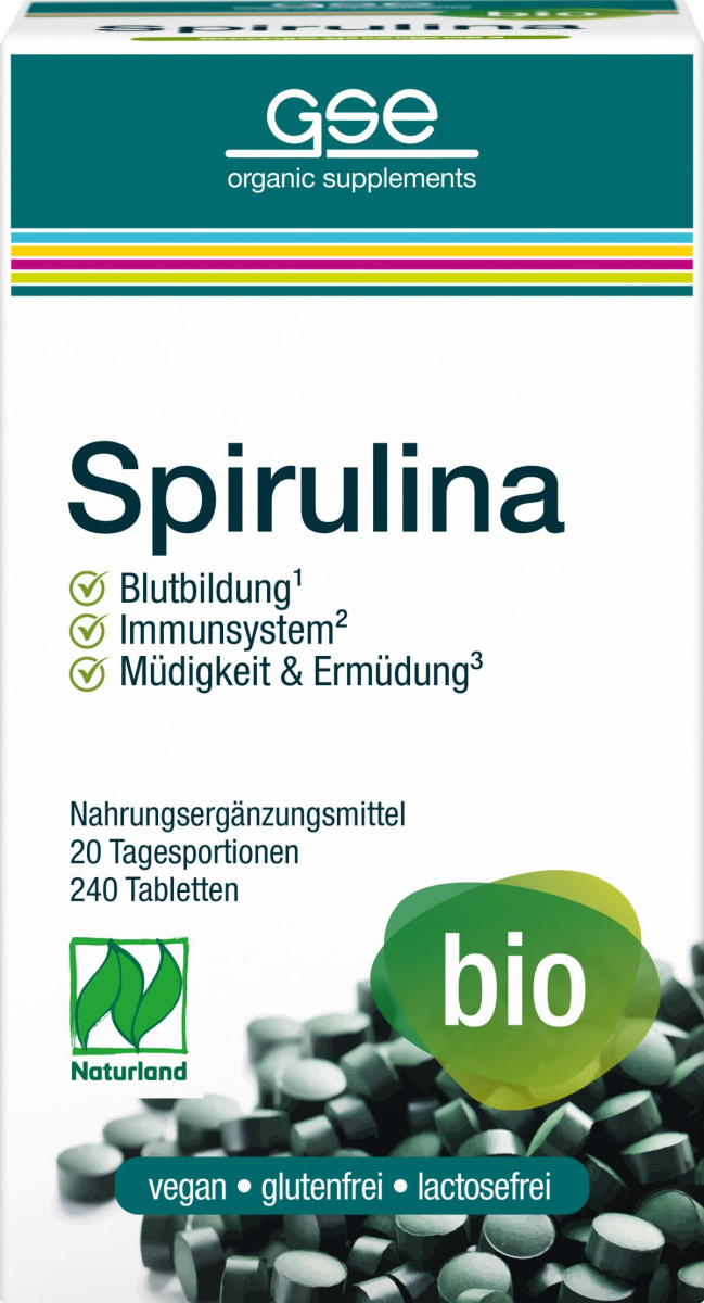 Spirulina 240 Tabletten