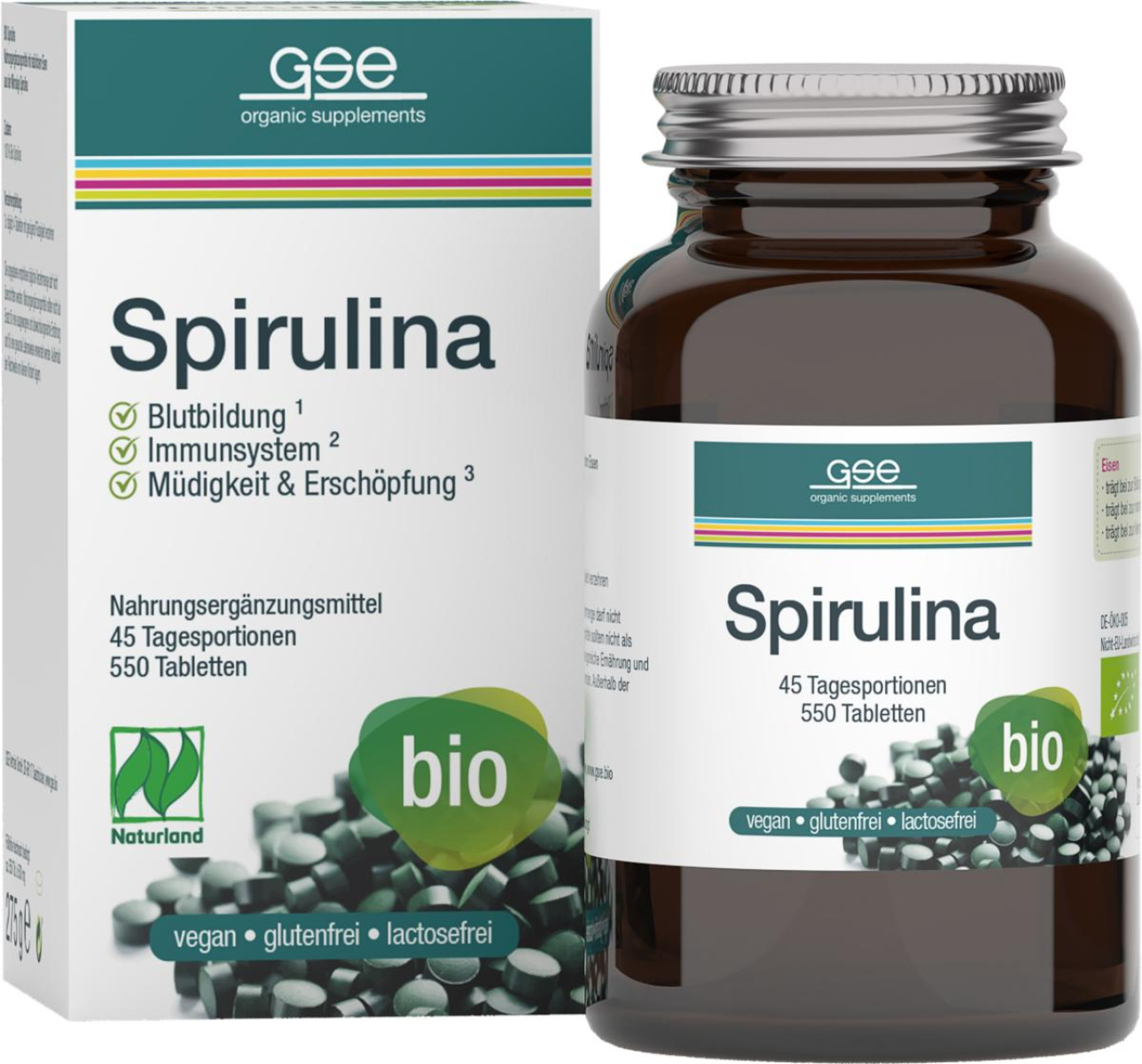 Spirulina 550 Tabletten