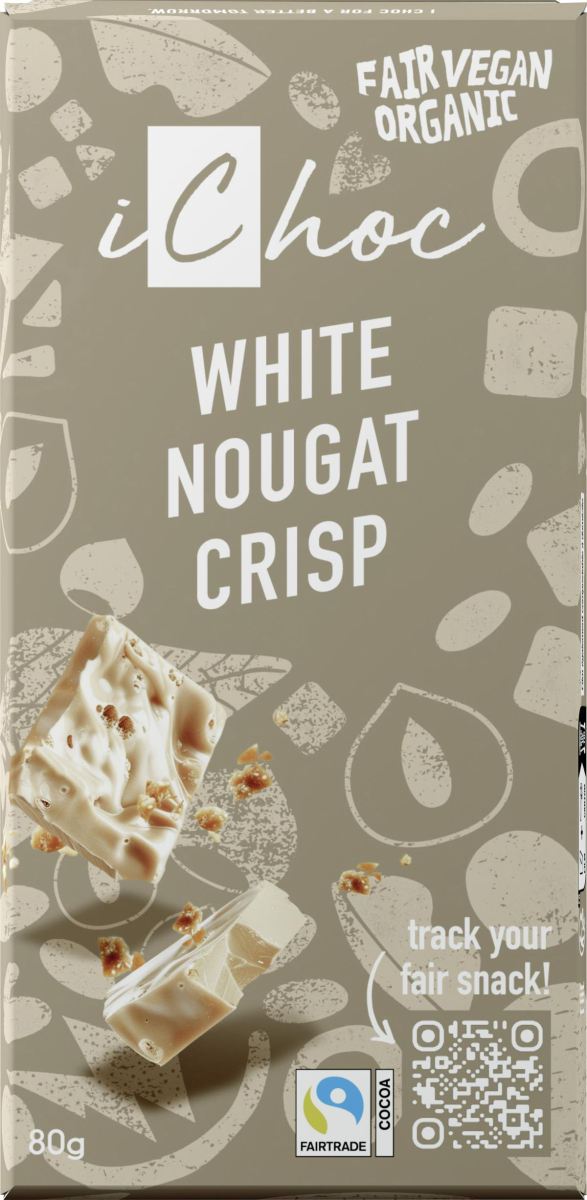 iChoc White Nougat Crisp (vegan)