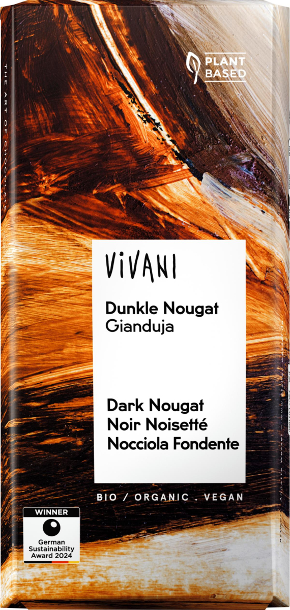 Dunkle Nougat Schokolade