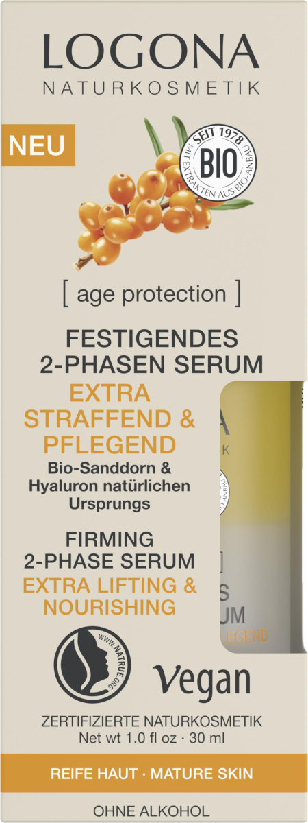Festigendes 2-Phasen Serum Extra Straffend & Pflengend Sanddorn