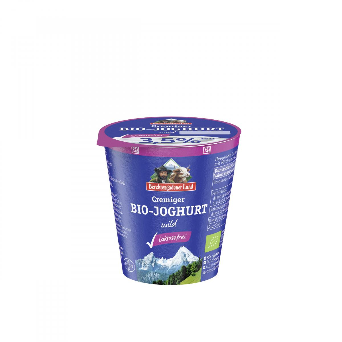Joghurt natur, laktosefrei im Becher